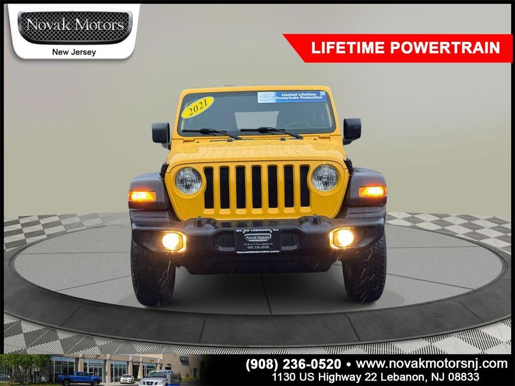 used 2021 Jeep Wrangler Unlimited car, priced at $29,999