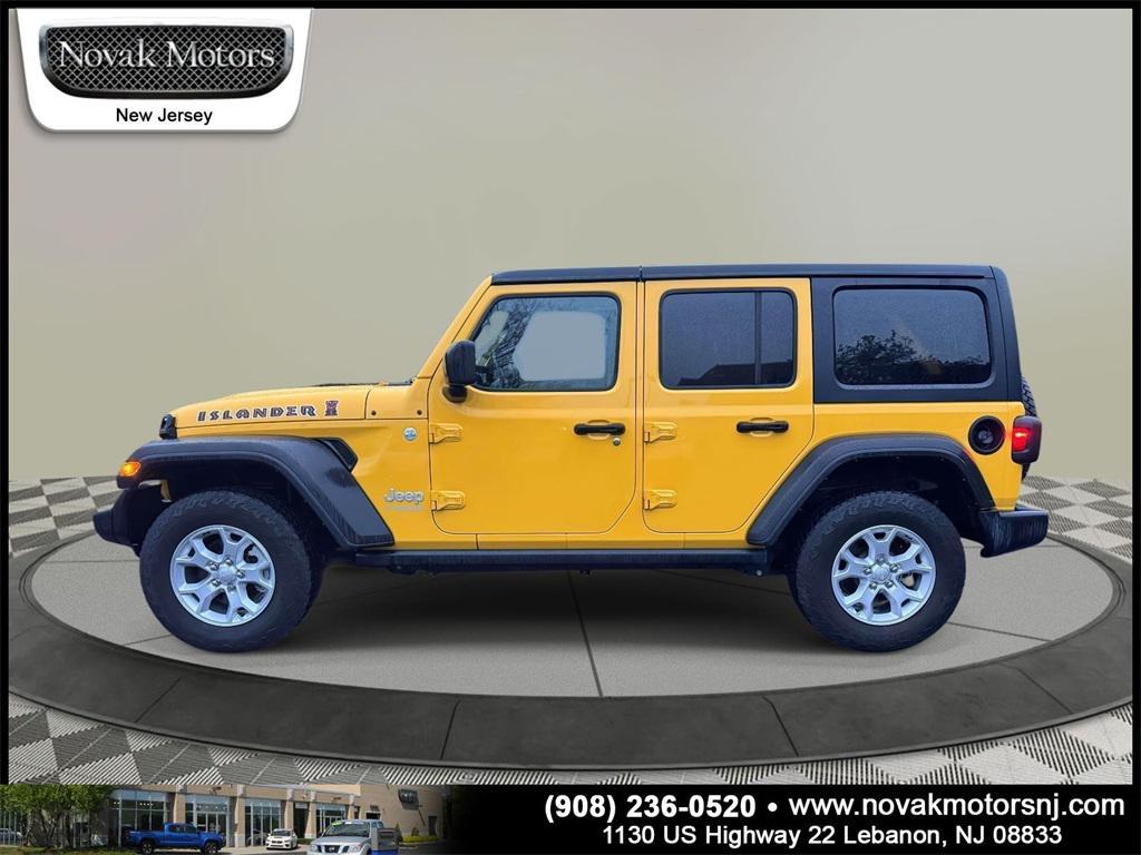 used 2021 Jeep Wrangler Unlimited car, priced at $29,999