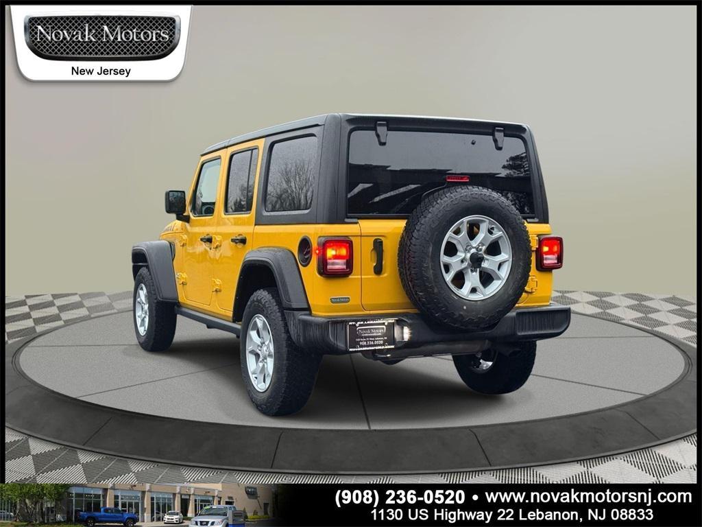 used 2021 Jeep Wrangler Unlimited car, priced at $29,999