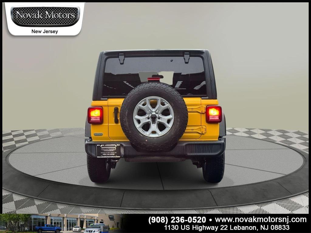 used 2021 Jeep Wrangler Unlimited car, priced at $29,999
