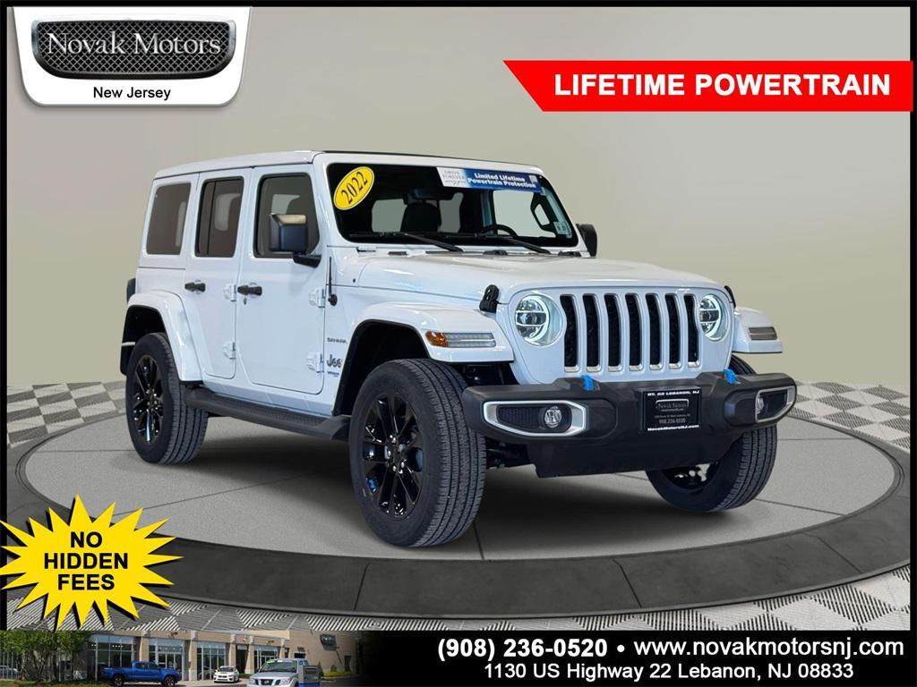 used 2022 Jeep Wrangler Unlimited 4xe car, priced at $33,868