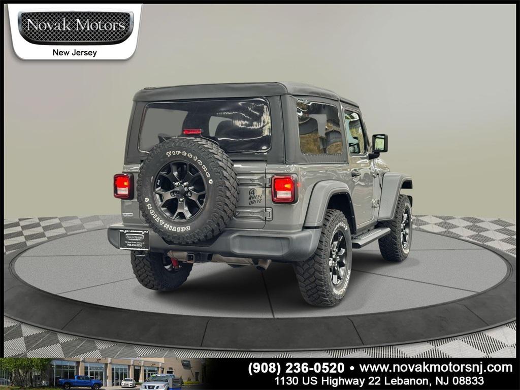 used 2021 Jeep Wrangler car, priced at $27,999