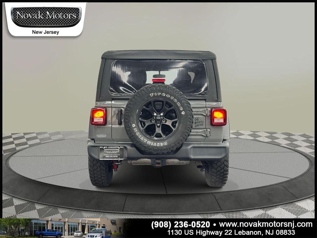 used 2021 Jeep Wrangler car, priced at $27,999