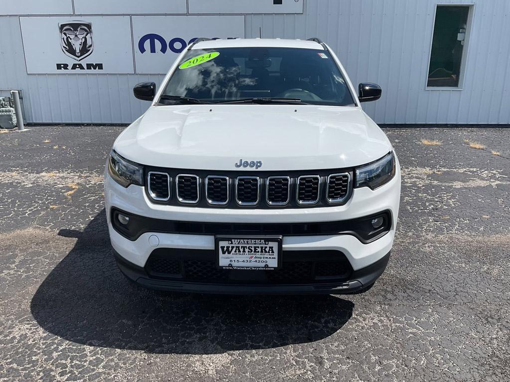 used 2024 Jeep Compass car, priced at $18,499