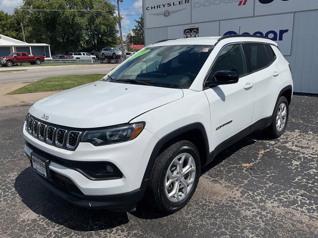 used 2024 Jeep Compass car, priced at $18,499