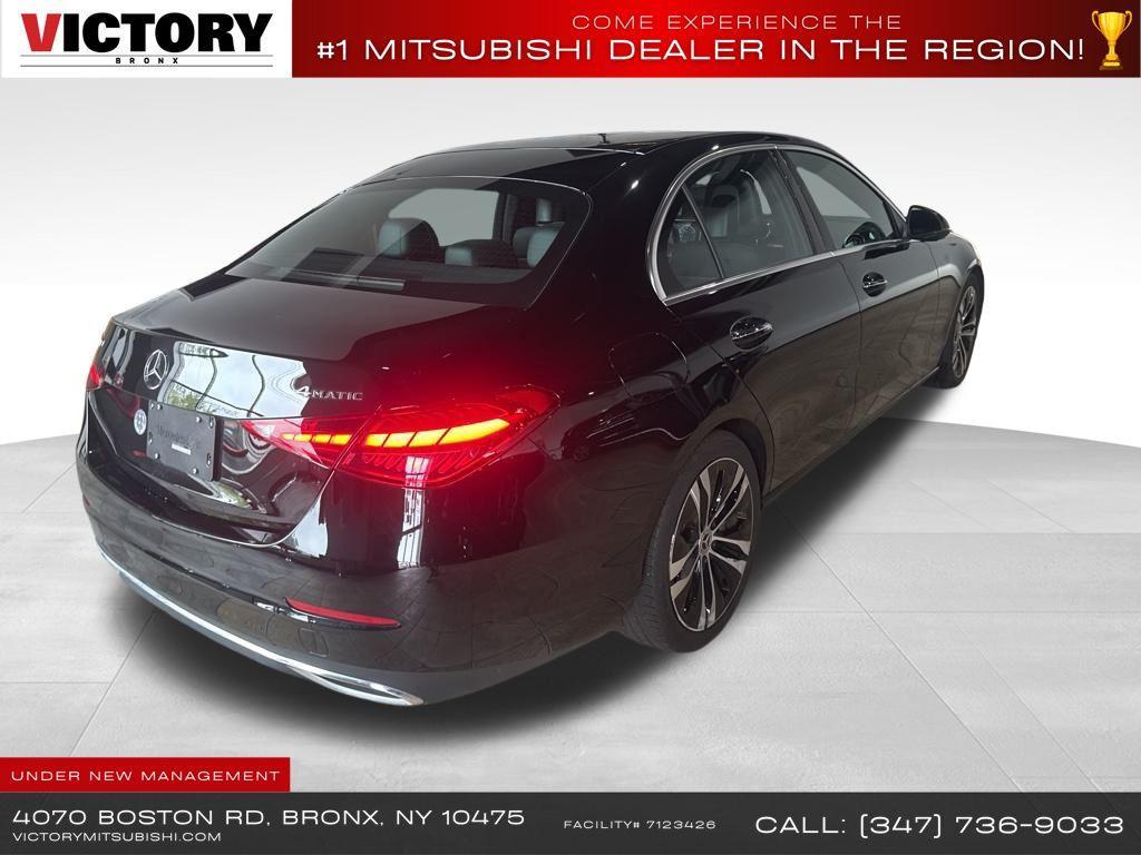 used 2022 Mercedes-Benz C-Class car, priced at $25,495