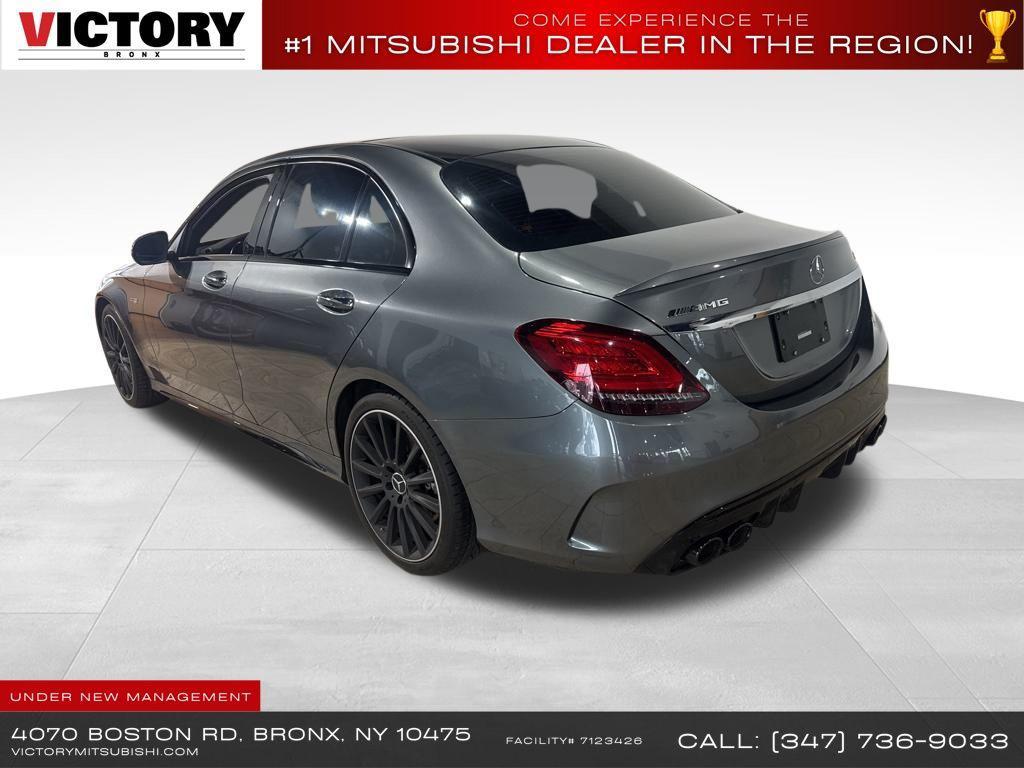 used 2021 Mercedes-Benz AMG C 43 car, priced at $29,185