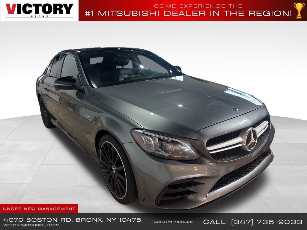 used 2021 Mercedes-Benz AMG C 43 car, priced at $29,185