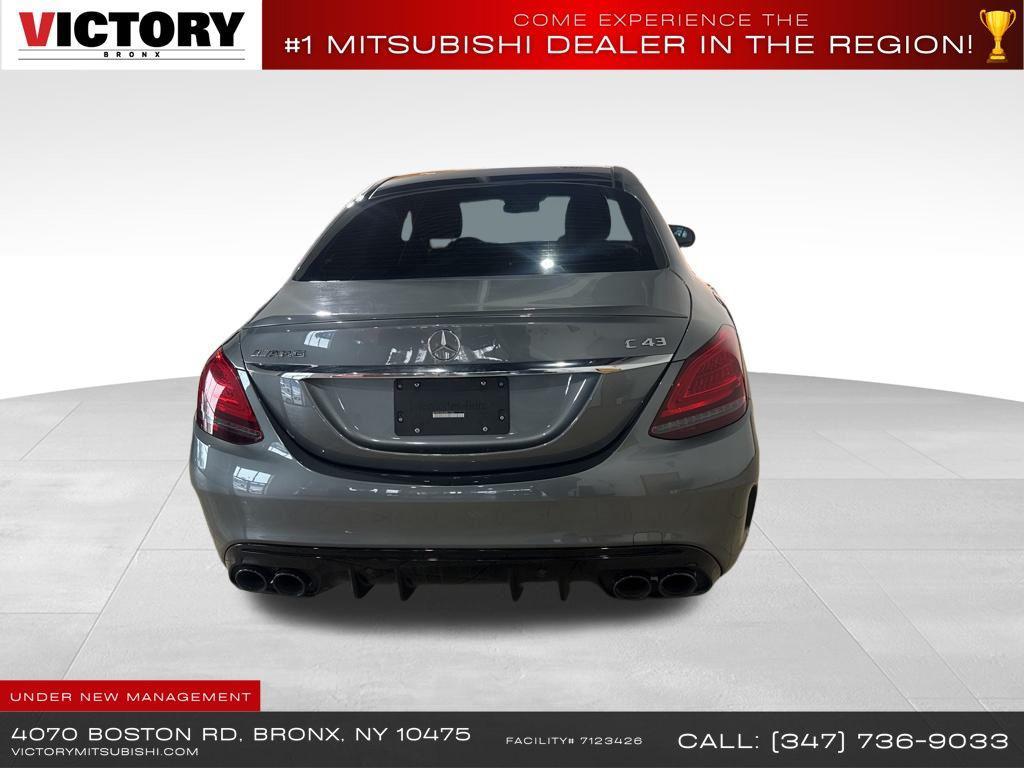 used 2021 Mercedes-Benz AMG C 43 car, priced at $29,185