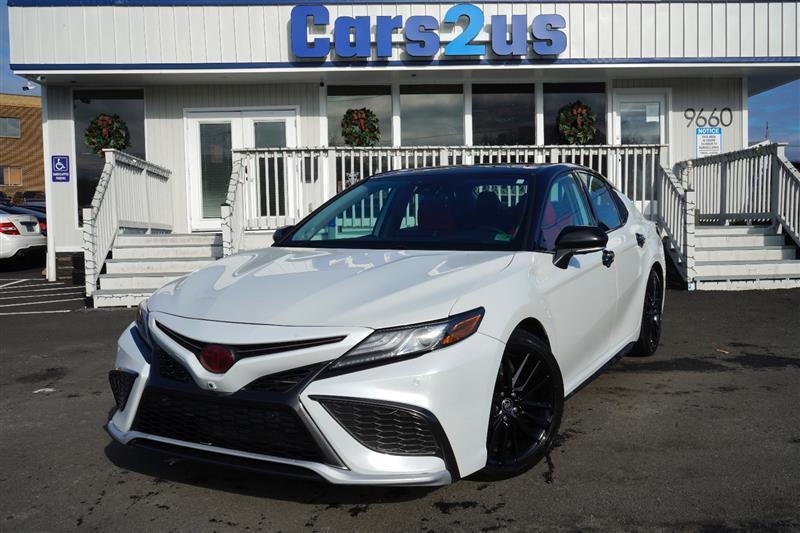 used 2021 Toyota Camry car, priced at $21,496