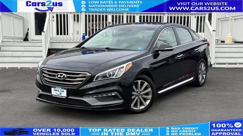 used 2017 Hyundai Sonata car, priced at $13,396