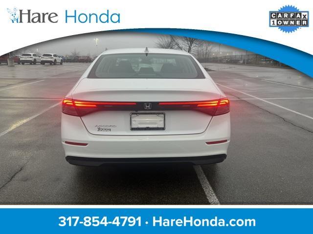 used 2023 Honda Accord car, priced at $25,640