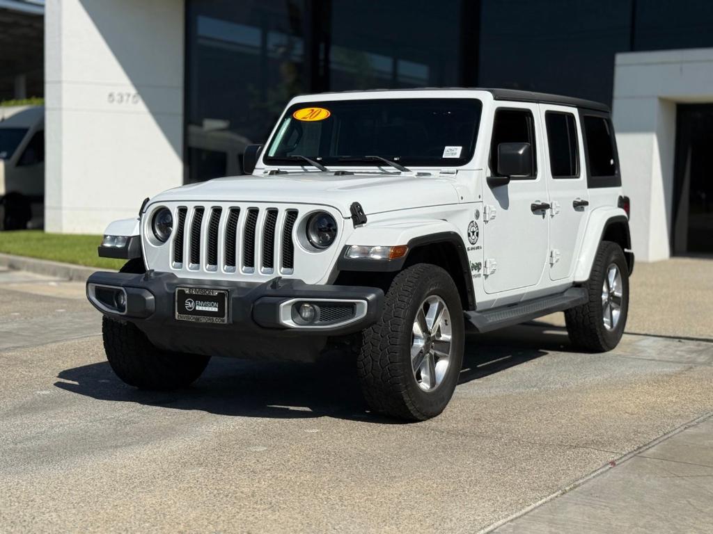 used 2020 Jeep Wrangler Unlimited car, priced at $22,987
