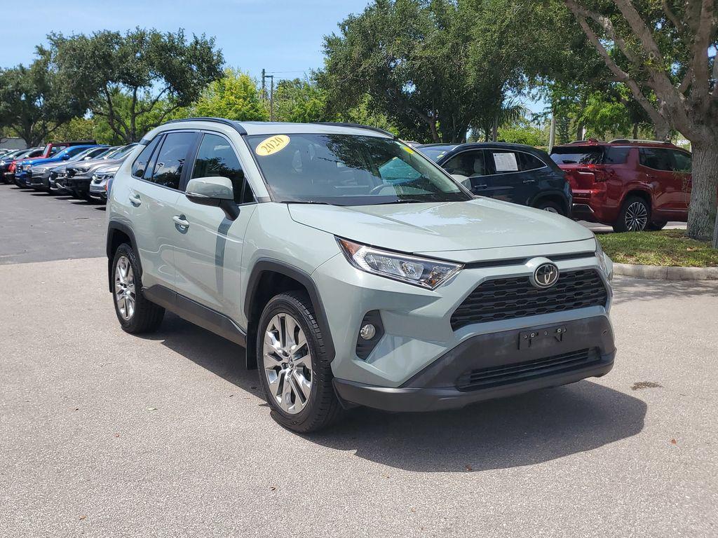 used 2020 Toyota RAV4 car, priced at $28,000