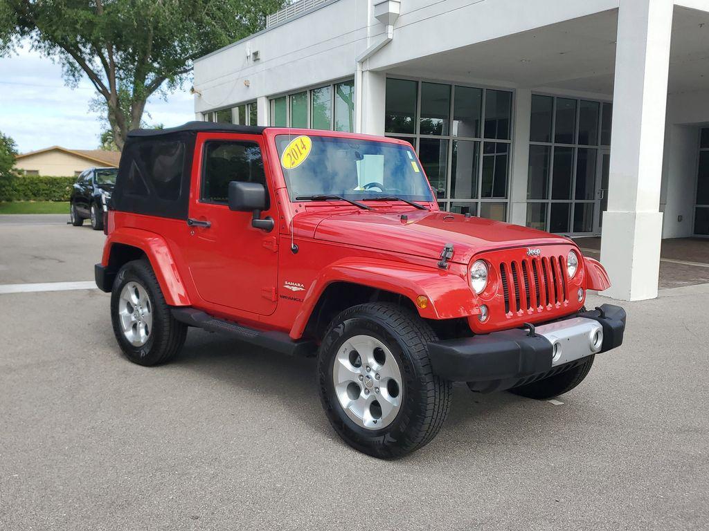 used 2014 Jeep Wrangler car, priced at $19,000