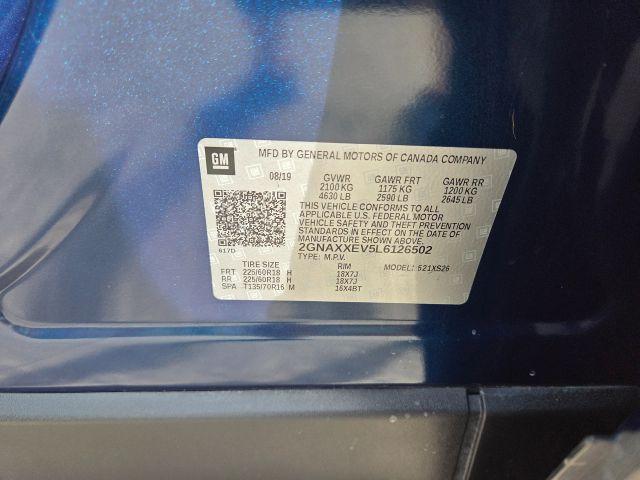 used 2020 Chevrolet Equinox car, priced at $18,450