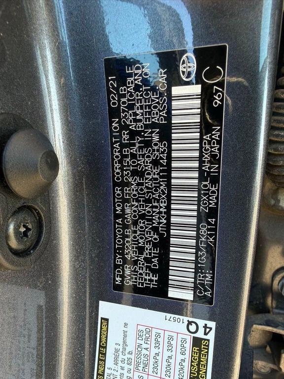 used 2021 Toyota C-HR car, priced at $16,462