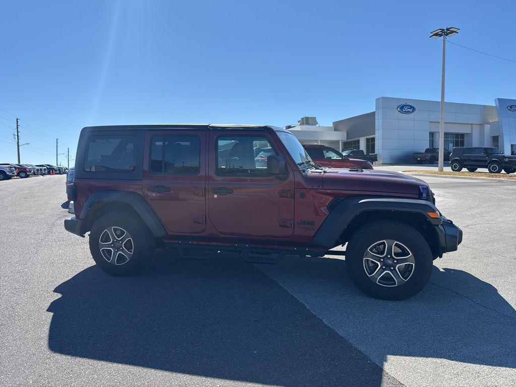 used 2021 Jeep Wrangler Unlimited car, priced at $23,751