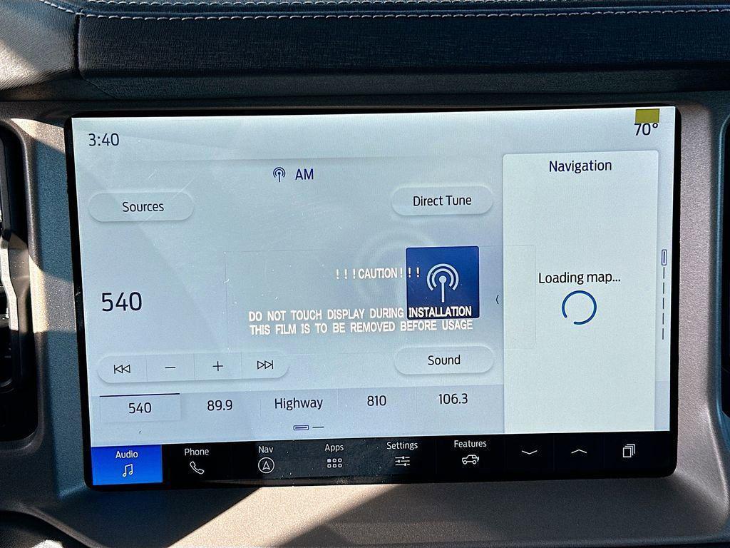 new 2025 Ford Bronco car, priced at $57,150