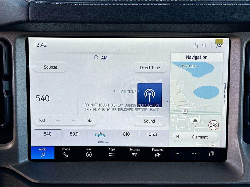 new 2025 Ford Bronco car, priced at $53,405