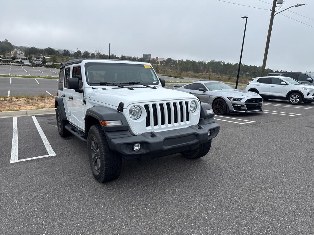 used 2018 Jeep Wrangler Unlimited car, priced at $19,721