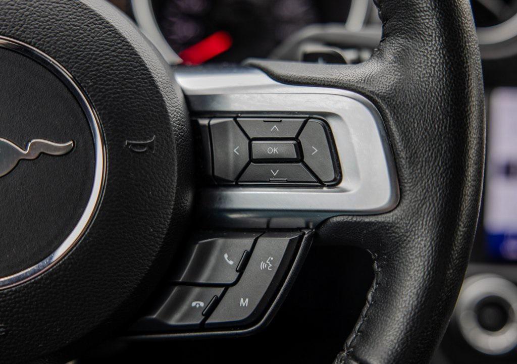 used 2021 Ford Mustang car, priced at $19,995