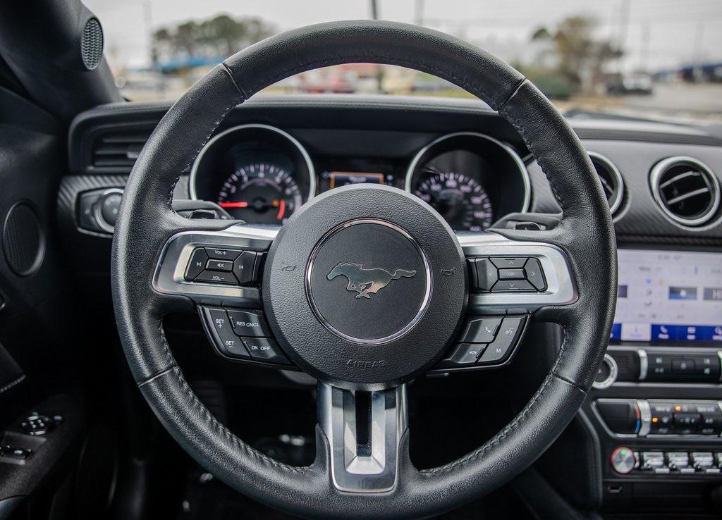 used 2021 Ford Mustang car, priced at $19,995