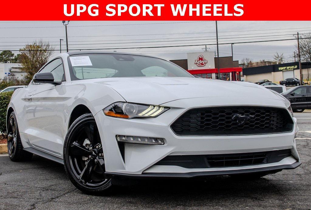 used 2021 Ford Mustang car, priced at $19,995
