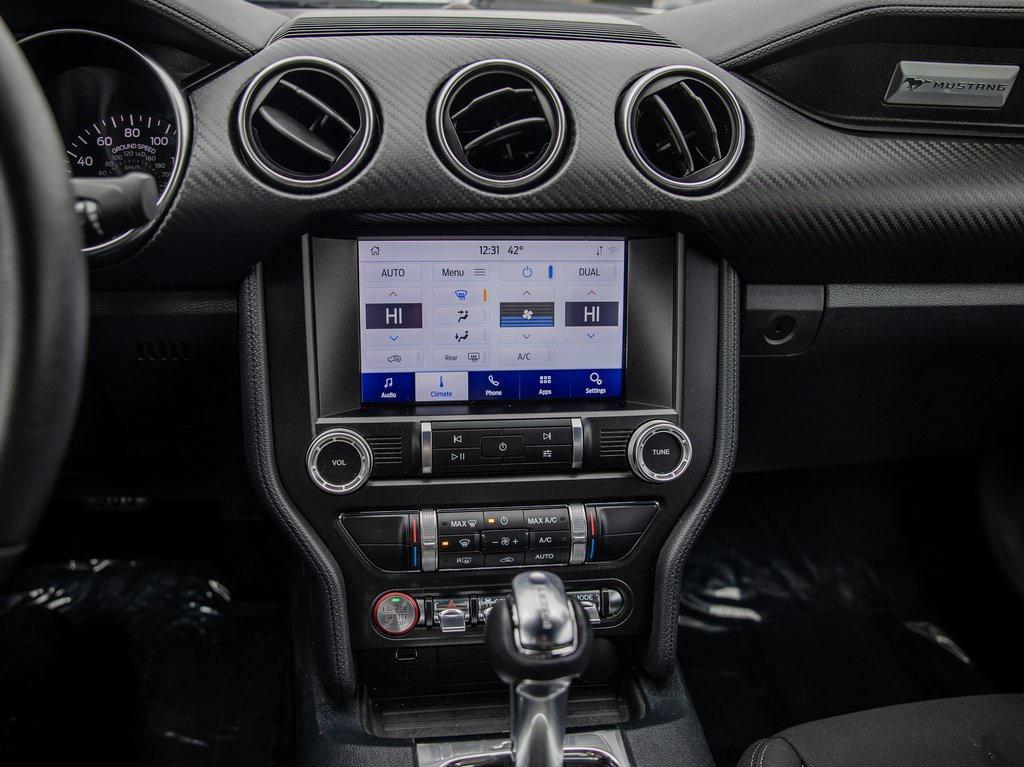 used 2021 Ford Mustang car, priced at $19,995