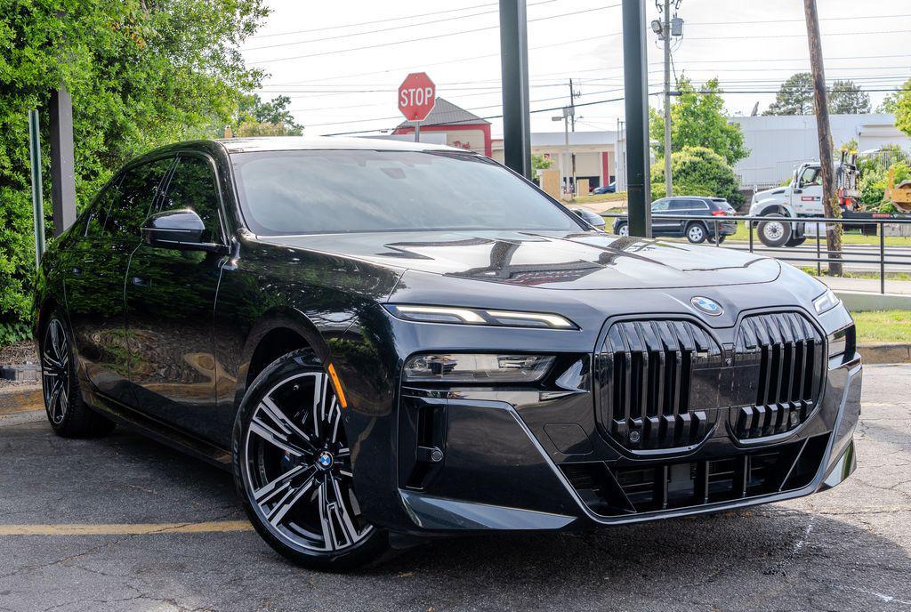 used 2023 BMW 740 car, priced at $58,499