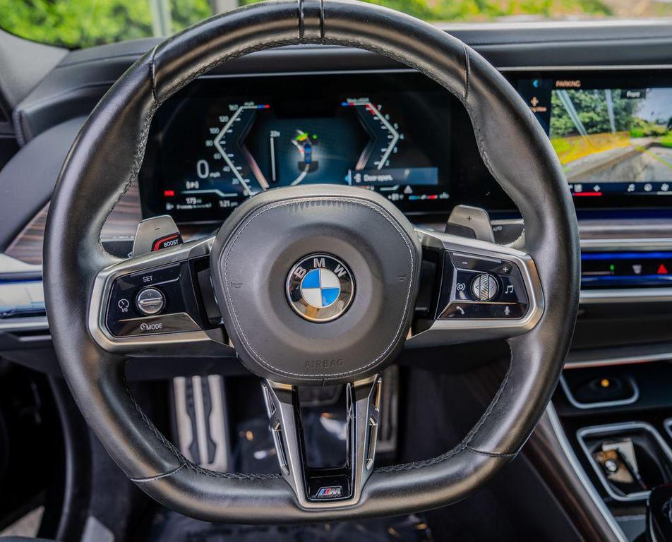 used 2023 BMW 740 car, priced at $58,499
