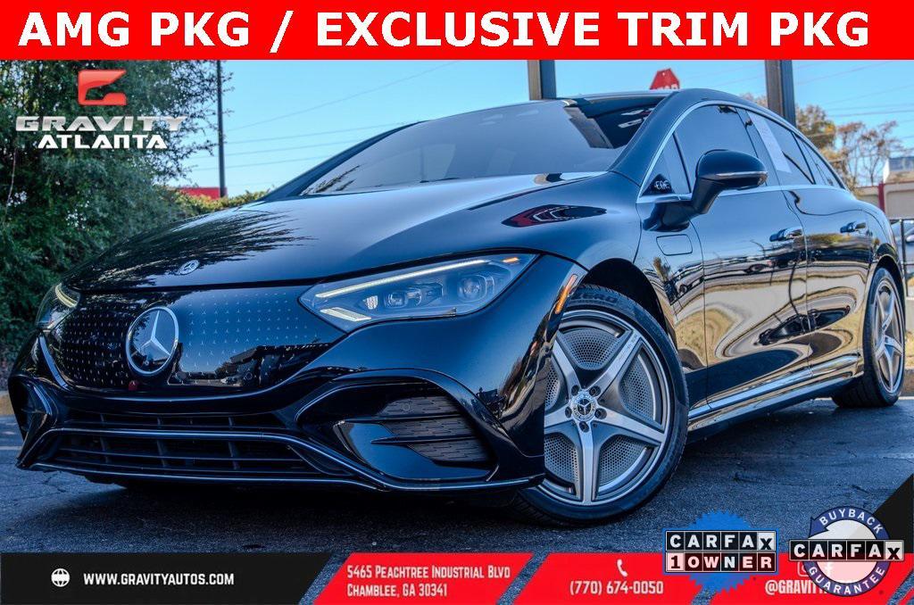 used 2023 Mercedes-Benz EQE 350 car, priced at $34,250