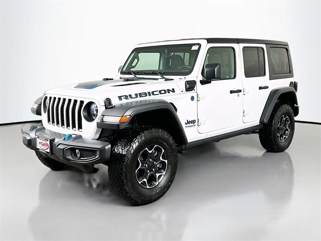 used 2022 Jeep Wrangler Unlimited 4xe car, priced at $29,695