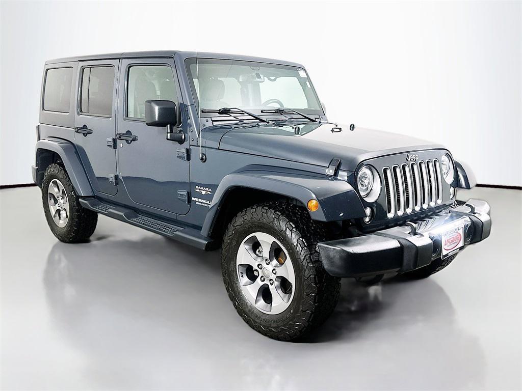 used 2017 Jeep Wrangler Unlimited car, priced at $18,795