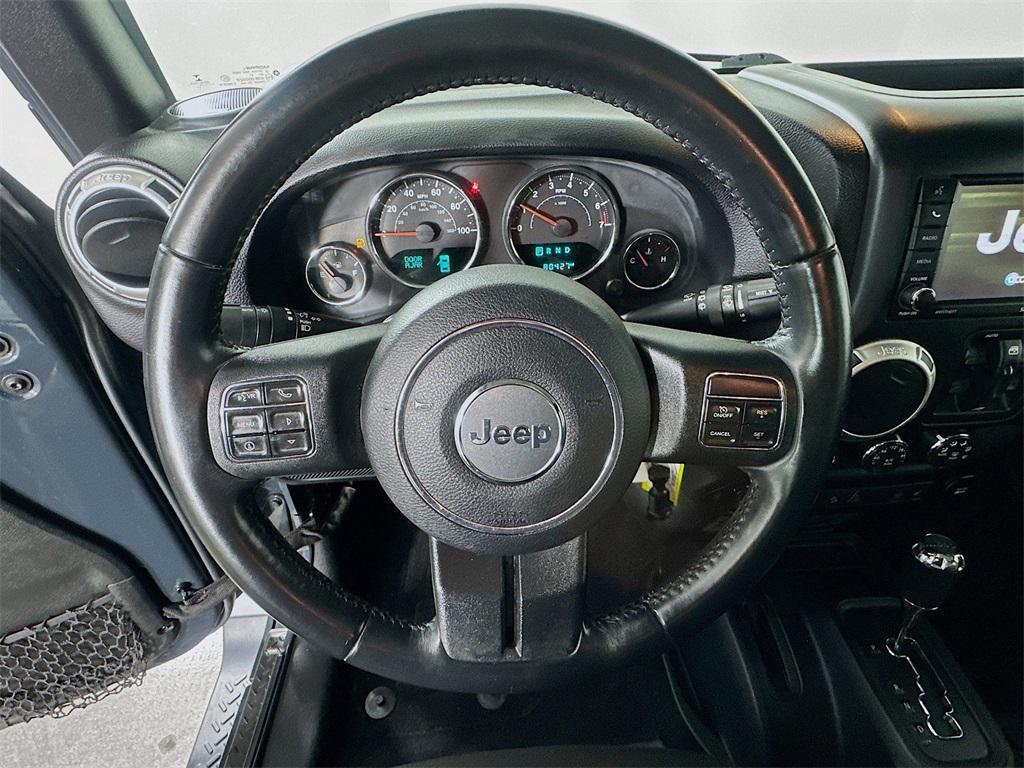 used 2017 Jeep Wrangler Unlimited car, priced at $18,795