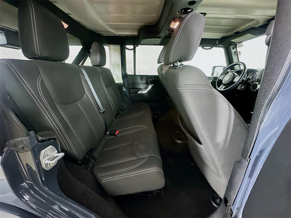 used 2017 Jeep Wrangler Unlimited car, priced at $18,795
