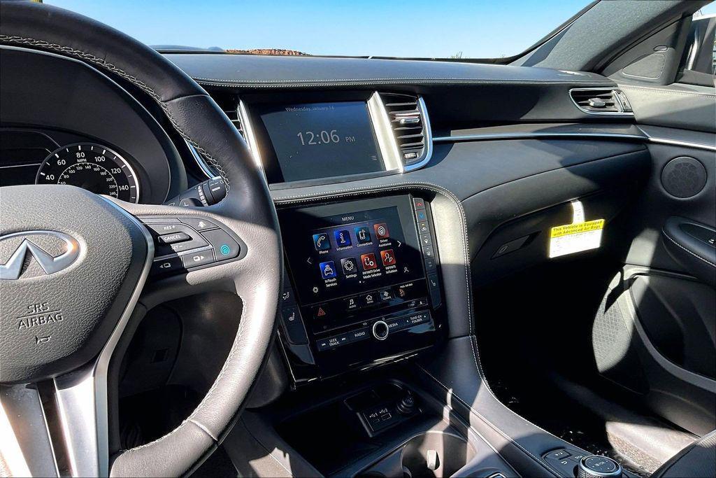 used 2025 INFINITI QX55 car, priced at $38,700