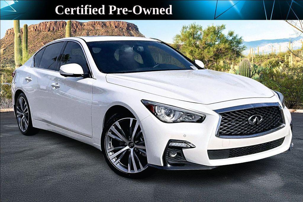 used 2022 INFINITI Q50 car, priced at $28,000
