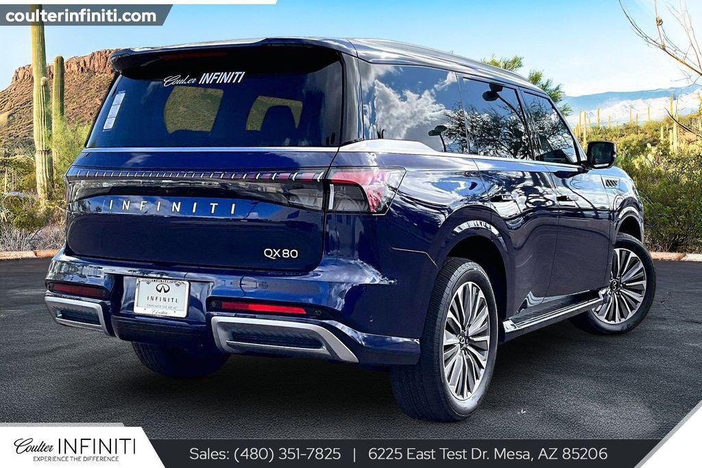 used 2025 INFINITI QX80 car, priced at $69,800