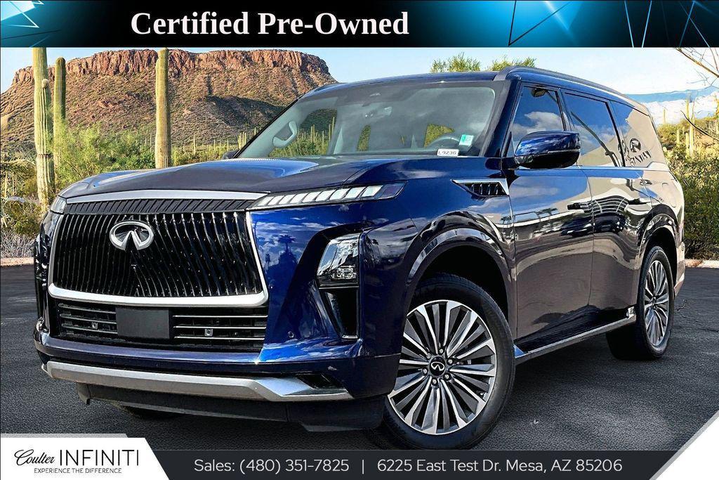 used 2025 INFINITI QX80 car, priced at $69,800
