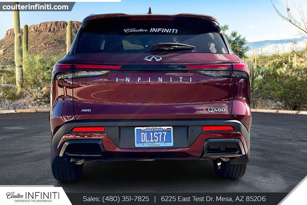 used 2025 INFINITI QX60 car, priced at $49,000
