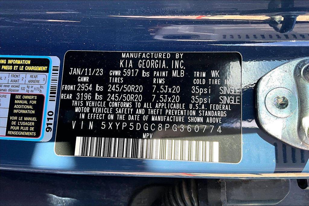 used 2023 Kia Telluride car, priced at $36,200