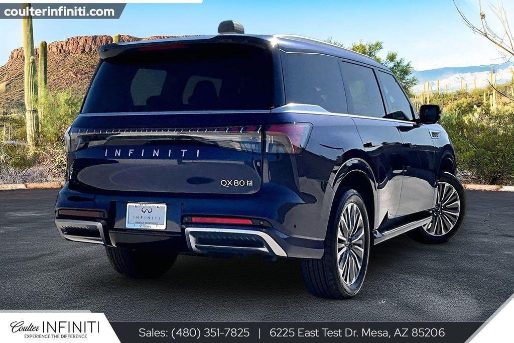 used 2025 INFINITI QX80 car, priced at $72,000
