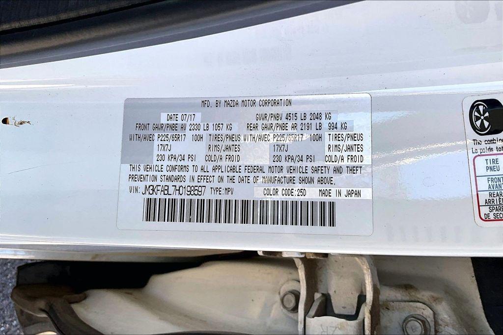 used 2017 Mazda CX-5 car, priced at $14,600