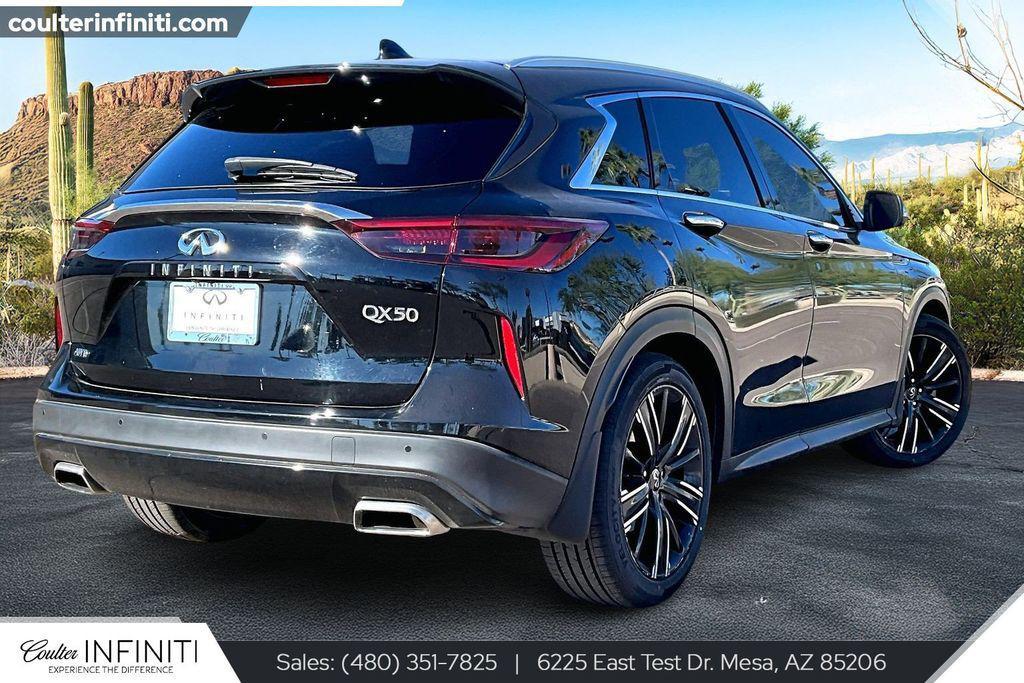 used 2021 INFINITI QX50 car, priced at $21,995