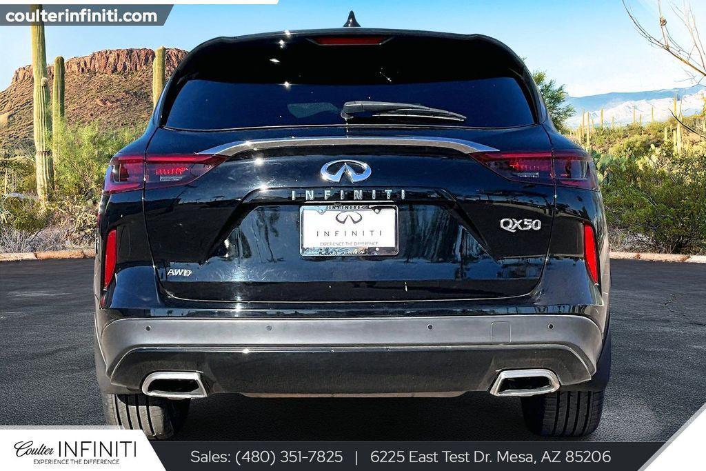 used 2021 INFINITI QX50 car, priced at $21,995