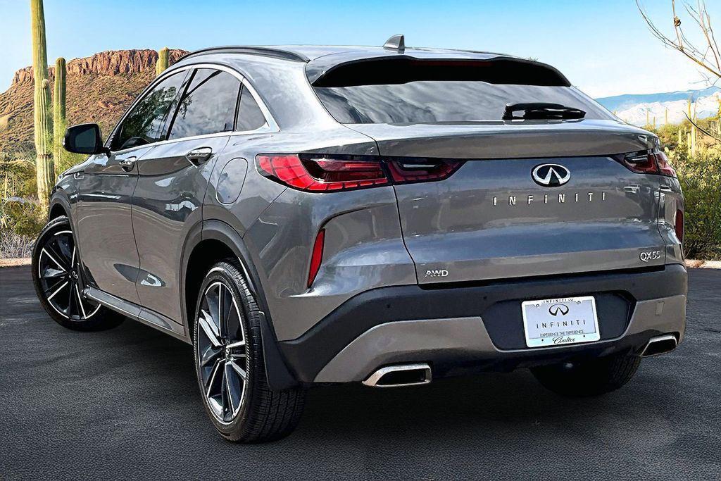 used 2025 INFINITI QX55 car, priced at $38,000