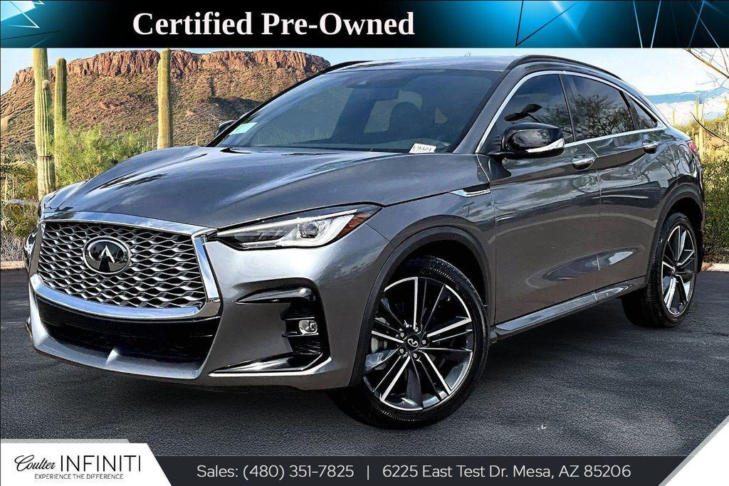 used 2025 INFINITI QX55 car, priced at $38,000
