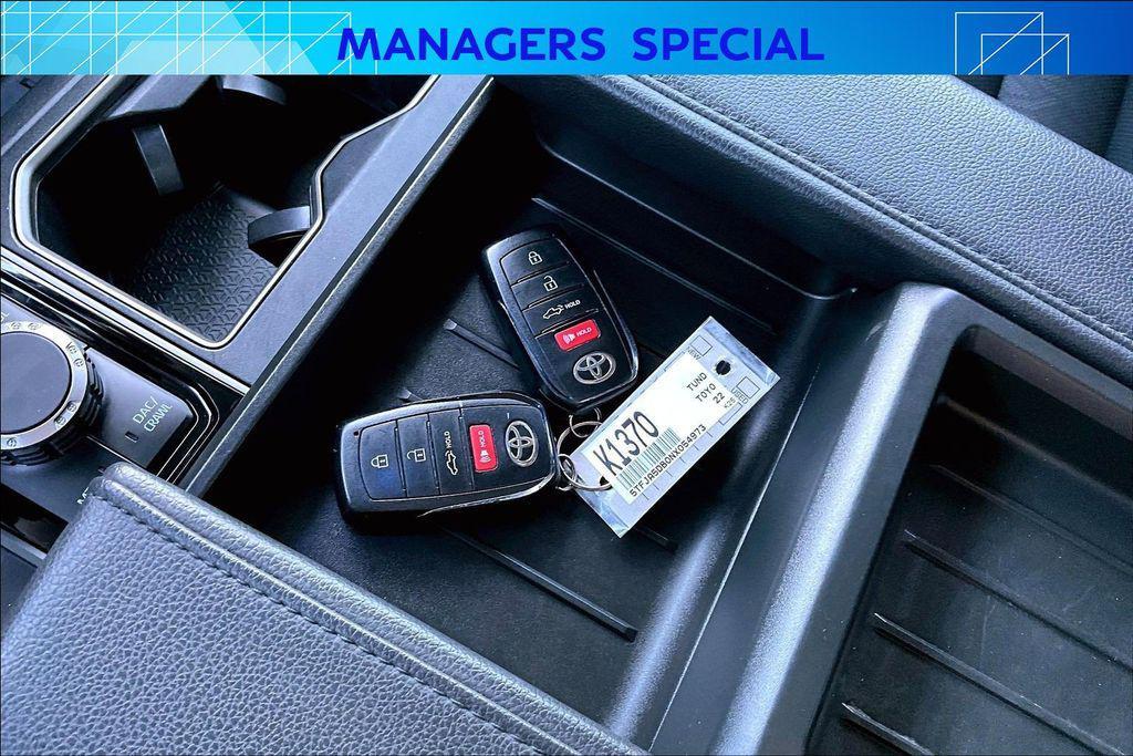 used 2022 Toyota Tundra car, priced at $44,995