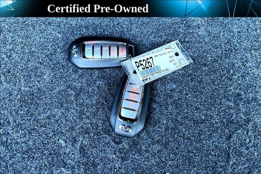 used 2023 INFINITI Q50 car, priced at $44,695